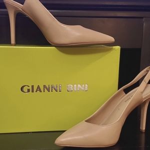 Gianni Bini Nude Heels Size 8